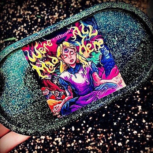 Alice in Wonderland Tray Etsy