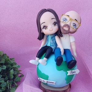 Topo de bolo casamento personalizado