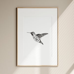 Hummingbird Print | Digital Download | Trendy Wall Art | Wall Art | Art Prints | Best Selling Prints | Modern Art | Hummingbird Print