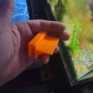 RPB3D / Aquarium Lid Clips 5/7/8/10mm Thick Rimless Tank Cover Clips Acrylic Fish Tank Cover Support Holder Fish Tank Clips/ Pet / Aqueon