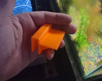 RPB3D / Aquarium Lid Clips 5/7/8/10mm Thick Rimless Tank Cover Clips Acrylic Fish Tank Cover Support Holder Fish Tank Clips/ Pet / Aqueon