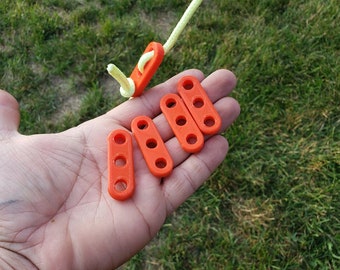 RPB3D / Tent Rope Tensioners / sliders - ONE dozen