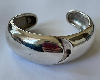 Vintage Italiaanse sterling manchet armband