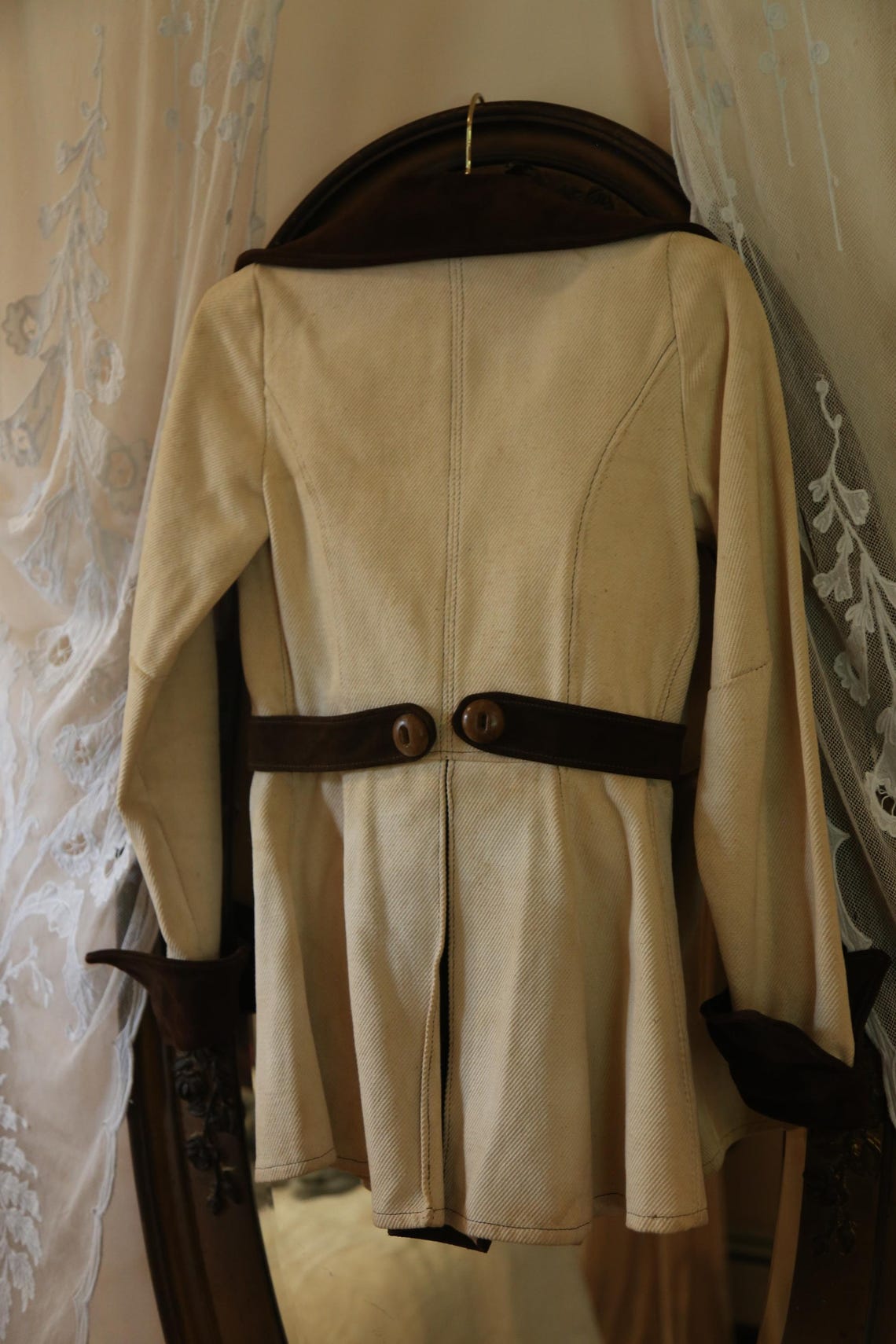 Rare Vintage 1970’s Riding Jacket | Suede and Canvas | 25” Waist - Etsy