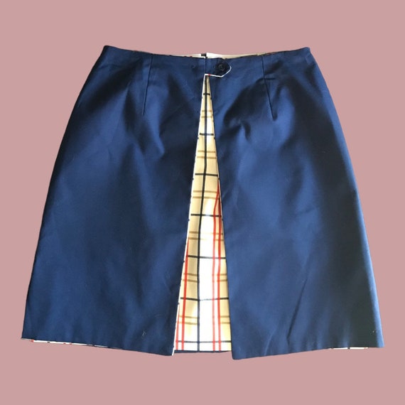 Reversible Pencil Wrap Skirt Vintage Glenbrooke W… - image 3