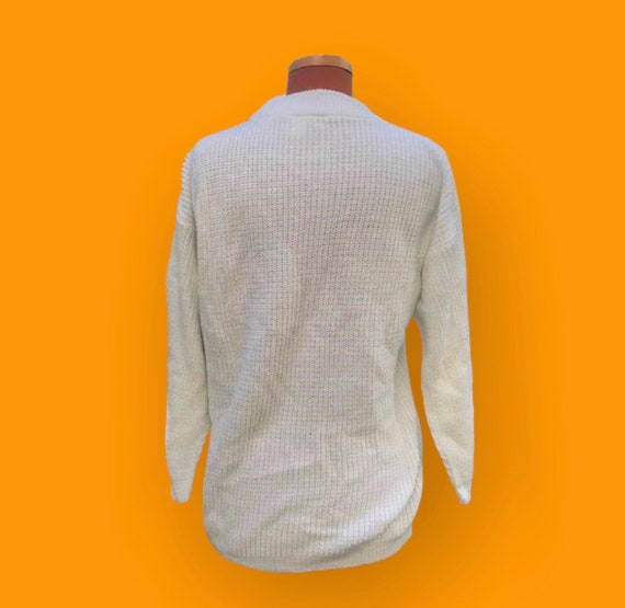 Vintage 1980s Sweater, American Pride Oversized P… - image 3