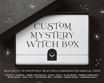 Custom Mystery Witch Box | Handcrafted & Intuitively Curated | Bespoke Witch Kit | Witchcraft
