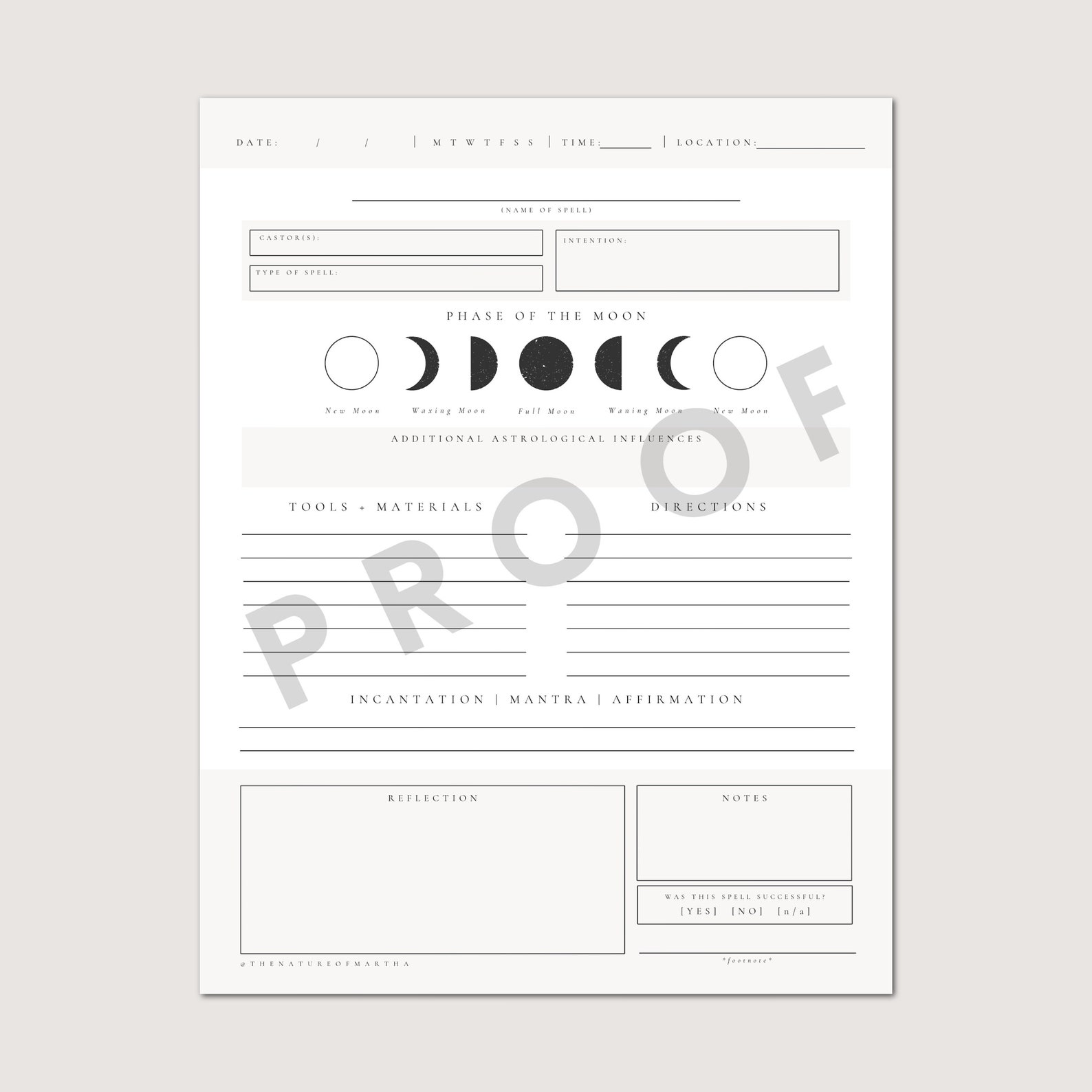 Spell Template 01 Printable PDF Printable Grimoire Pages Etsy Spell Template 01 Printable PDF Printable Grimoire Pages Etsy