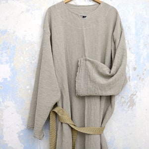 Ascetic monk tunic/Monk dress for men/Monk tunic/Viking dress/Renaissance dress/biblical men tunic