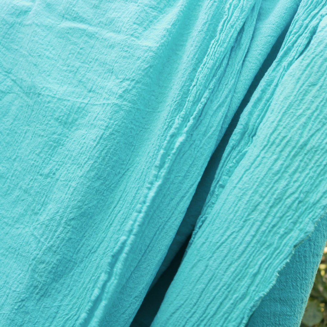 Cotton Fabric for Summer Clothes/muslin Semitransparent for Blouses