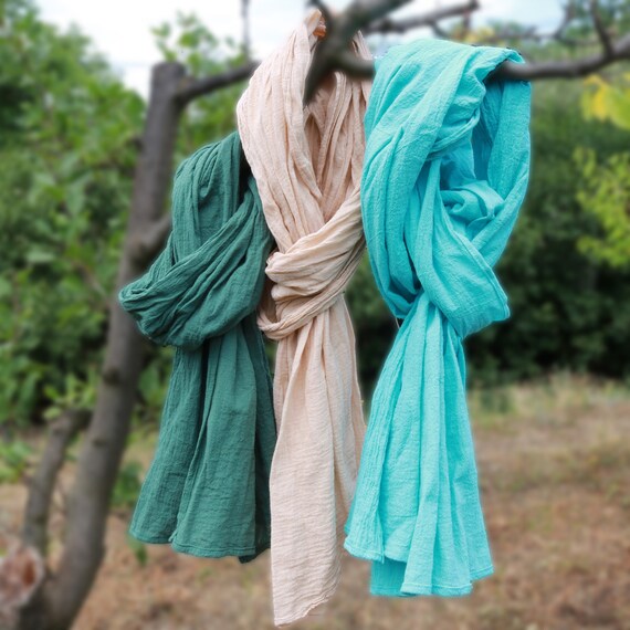 Oversized cotton scarf sale