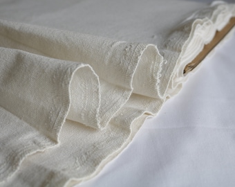 Natural Cotton Canvas Fabric: Medium Stiffness, Embroidery & Upholstery