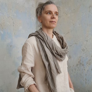 Oversized Scarf/Huge Bohemian Style Wrap/Gifts for mom/Cotton Gauze Scarf/Men&#39;s Scarf/Women&#39;s Scarf/Unisex Scarf/ Boiled Cotton Scarf