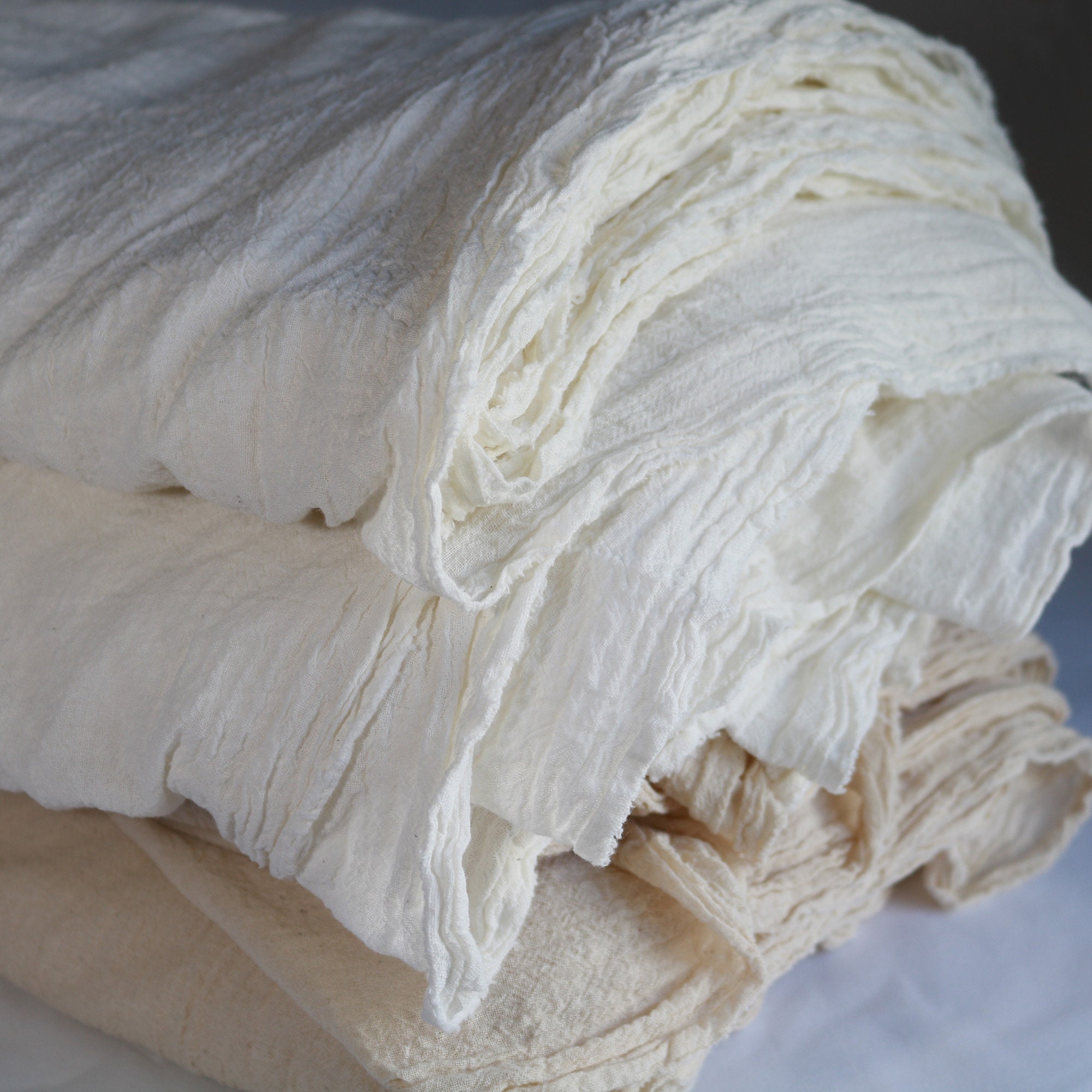 Cloth Gauze Fabric / Thinner Muslin Fabric 95 Gsm /semi