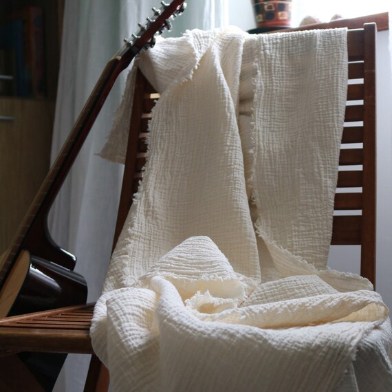 Muslin Blanket Double Layer Gauze Blanket Adult Muslin Blanket Throw Baby Gauze Blanket Etsy UK