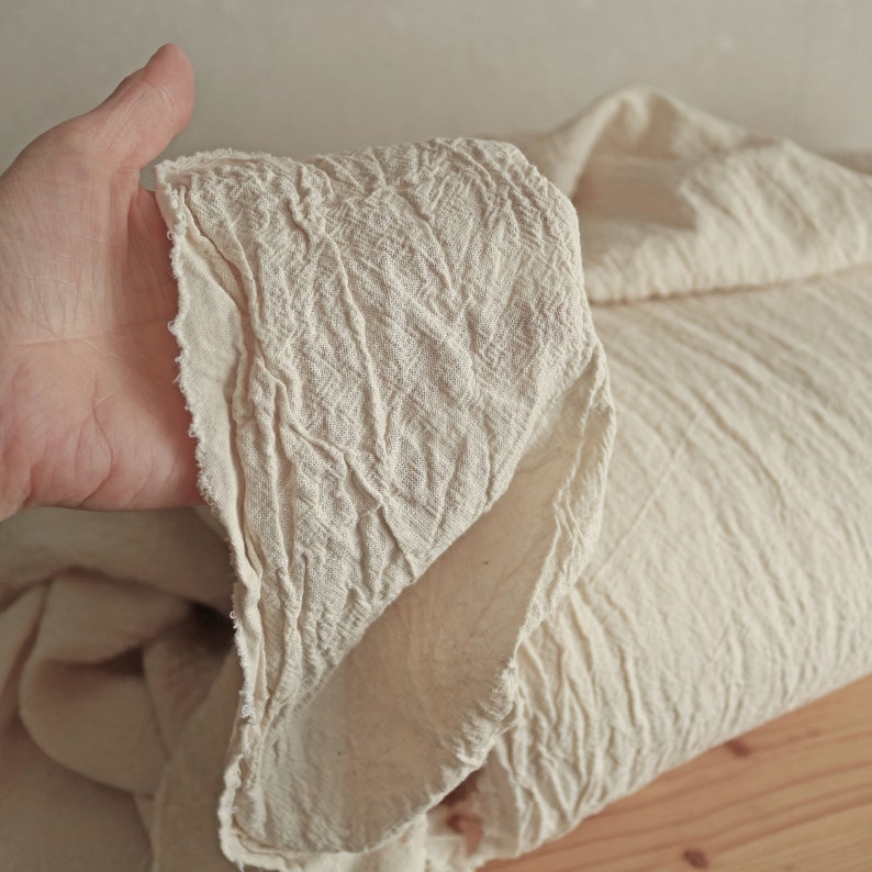 Muslon Soft Raw Cotton Muslin Fabric: Lightweight Apparel & Home Decor - Etsy
