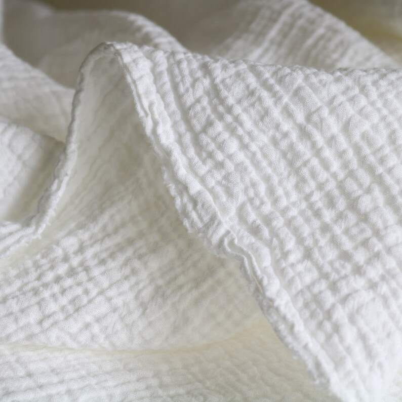 Thick Muslin Gauze Fabric Weight 179 Gsm/foam Cotton Muslin Fabric/baby