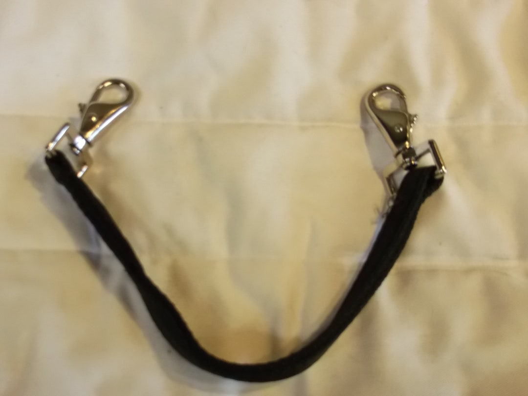 Balance Strap / Collar to Harness Safety Lead 15 Inches With Snap Clips