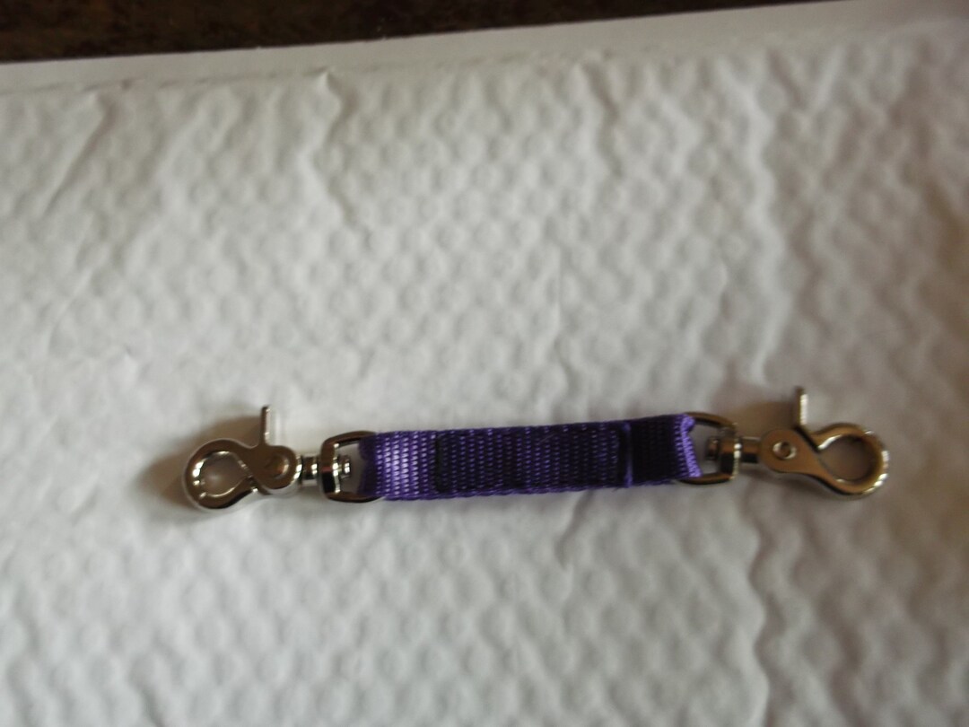 Collar to Harness Safety Link Strap Many Sizes & Cols. Wide Etsy