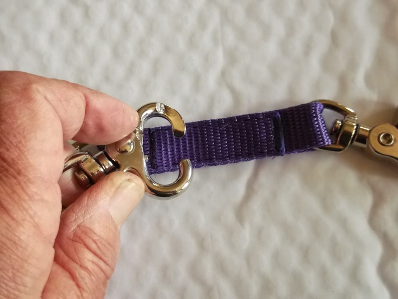 Collar to Harness Safety Link Strap Many Sizes & Cols. Wide Etsy