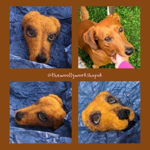 Custom Felted Pet Replica or Personality Caricature