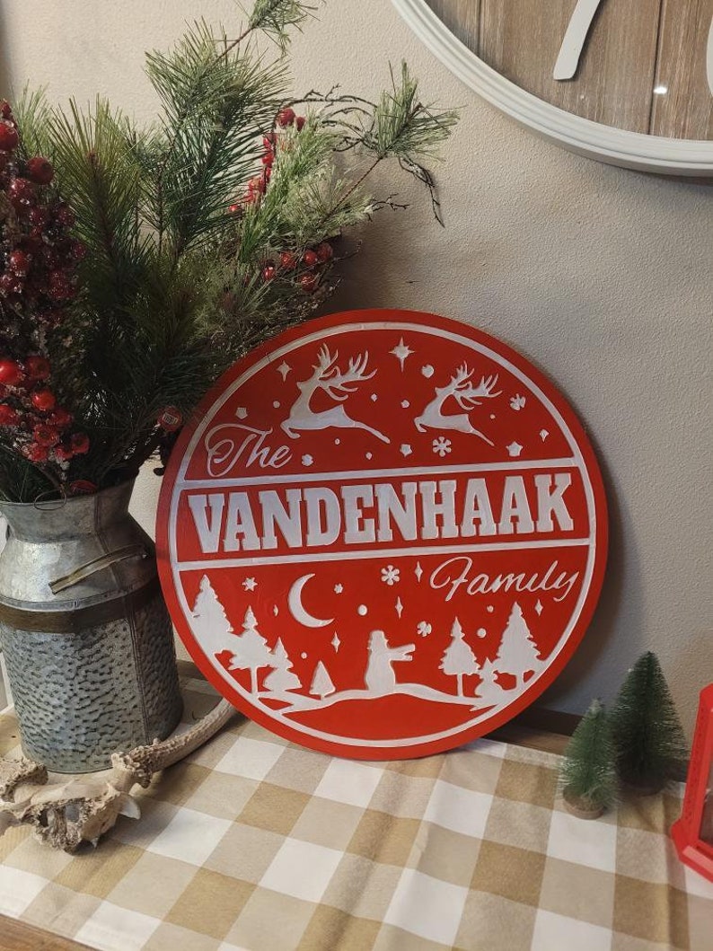 Personalized Christmas Decor Etsy