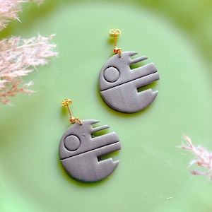 Death Star Earrings