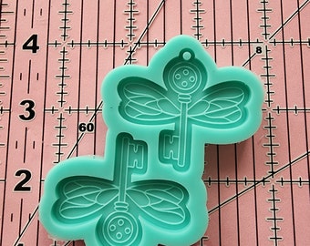 Key Earrings Silicone Mold , keychain