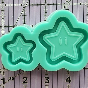 Mario Star Shaker/Nonshaker Silicone Mold