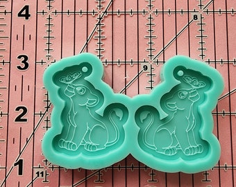 Earring Silicone Mold , keychain