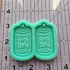 Beer Earrings Silicone Mold