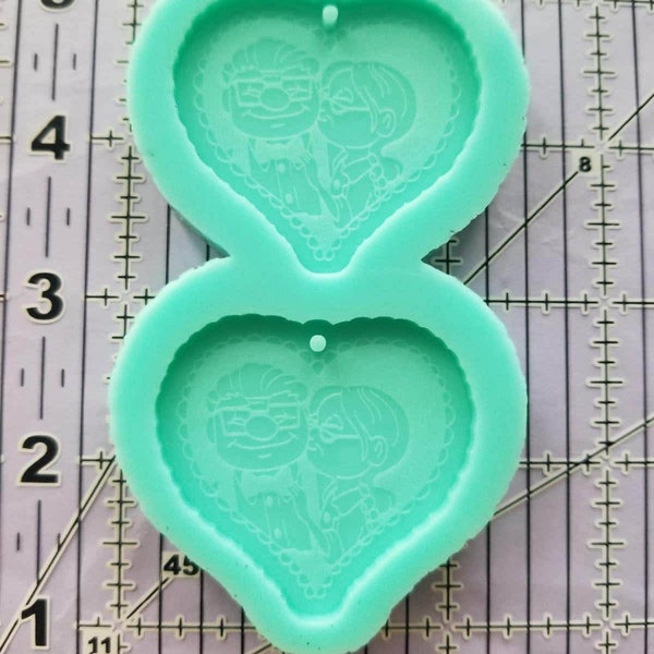 Valentine's Earring Silicone Mold