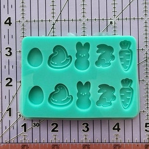 Easter bits/Earring Studs Silicone Mold