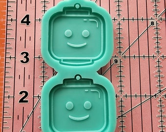 1Earring Silicone Mold , keychain