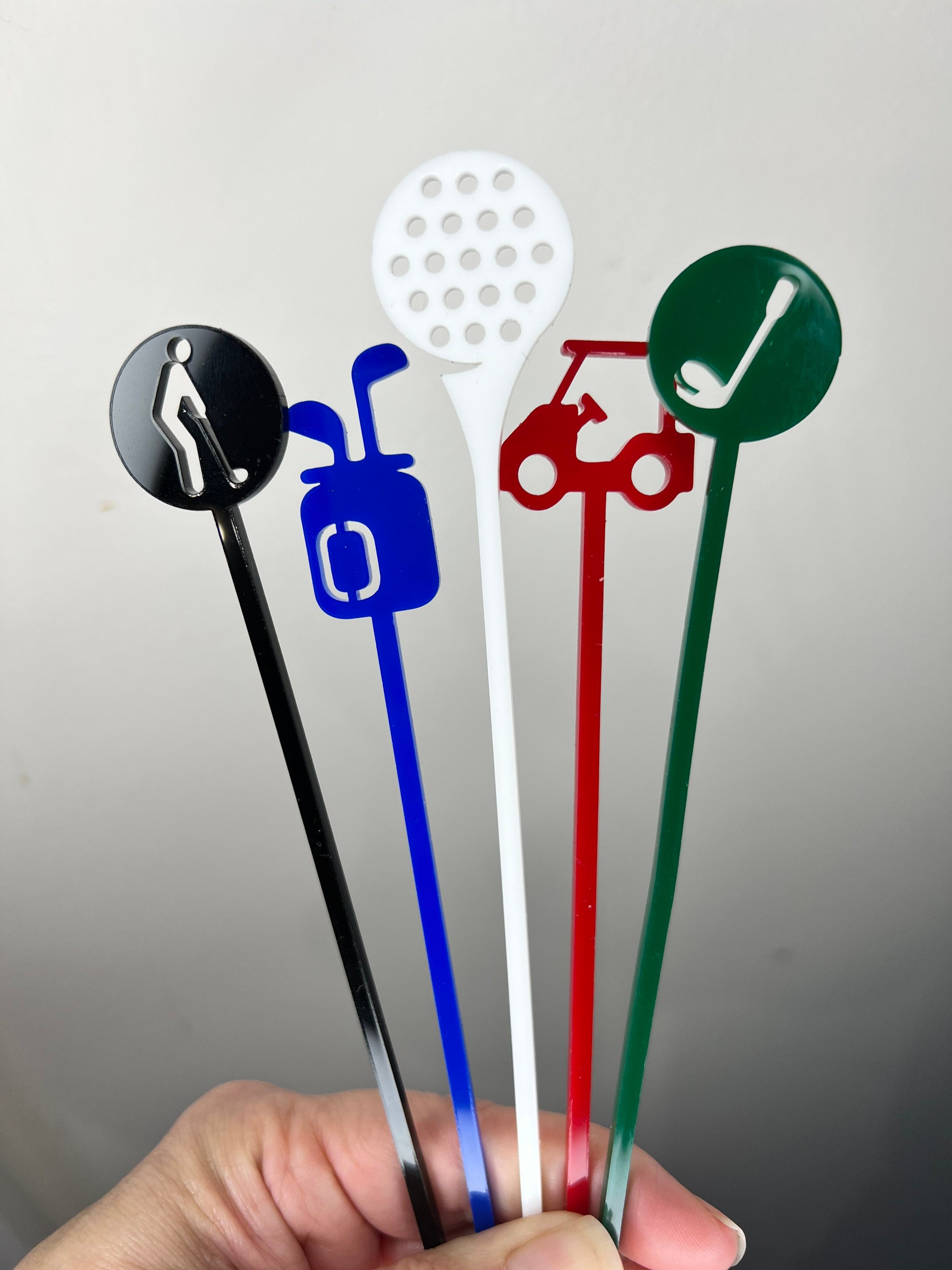 Reusable Plastic Stir Sticks - 5 ct - Counter Culture DIY