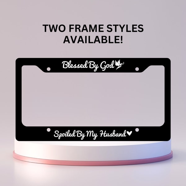 Christian License Plate Frame Christian License Plate Frame