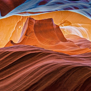 Upper Antelope Monument Valley, Photography Canvas Wall Decor Slot Canyon Wall Art Arizona Southwest Antelope Canyon, F Newman Photography