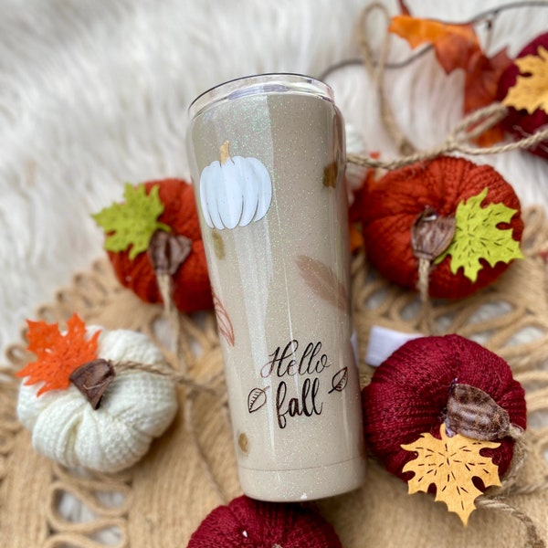 Fall Tumbler Epoxy Etsy
