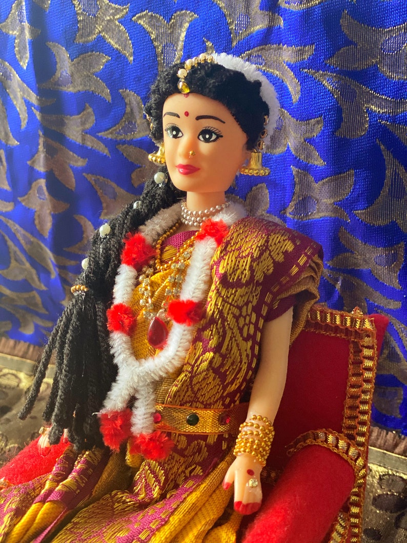 Seemantham Doll Set/ Baby Shower Dolls/ South Indian Baby Shower Doll