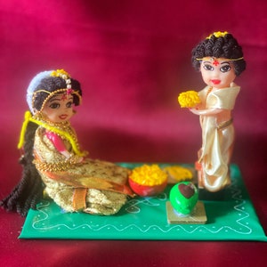 Indian wedding dolls/ Talambralu dolls/ Indian marriage dolls/ Indian traditional dolls/ golu dolls/ bommala koluvu dolls