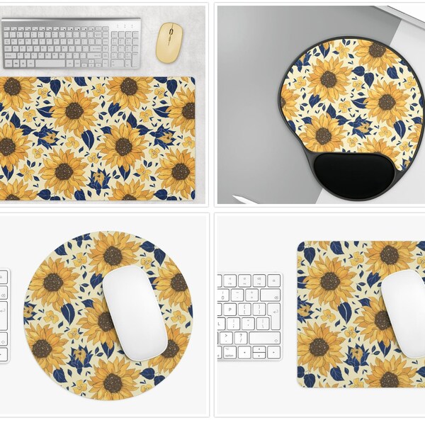 Sunflower Desk Decor Etsy