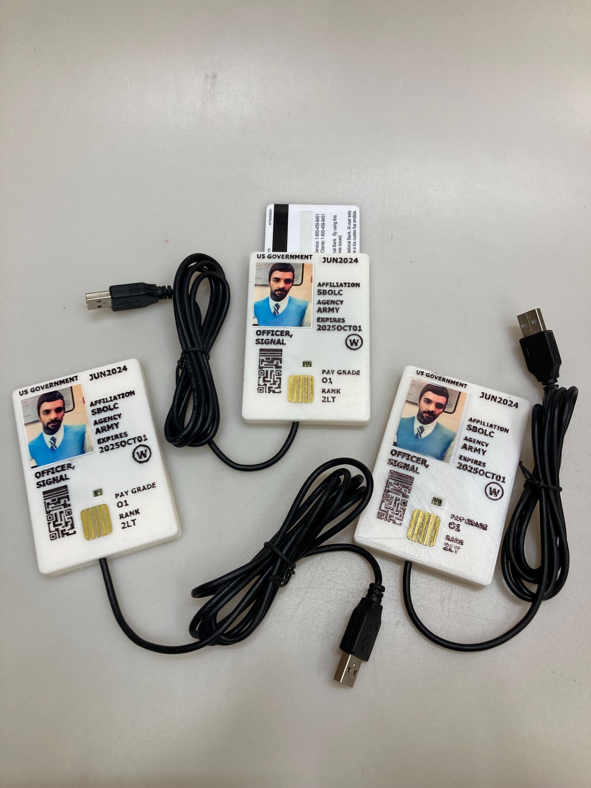 Jeff Sweatervest CAC Card Reader: 3D Printed Military USB - Etsy