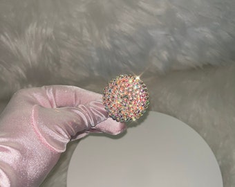 Agarre de teléfono brillante