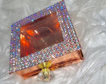 Swarovski Crystal Eyelash Case