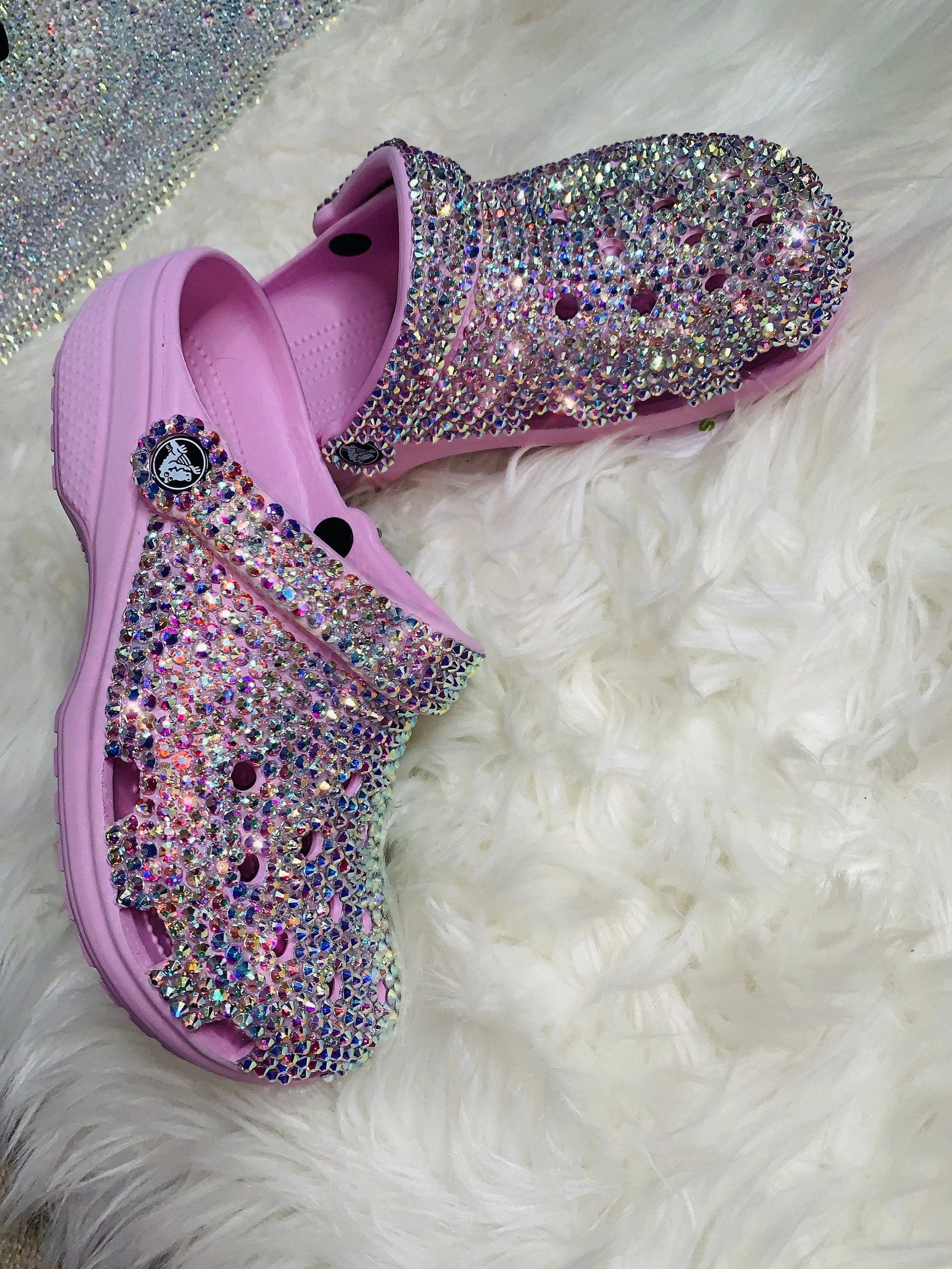 Swarovski Crystal Crocs - Etsy