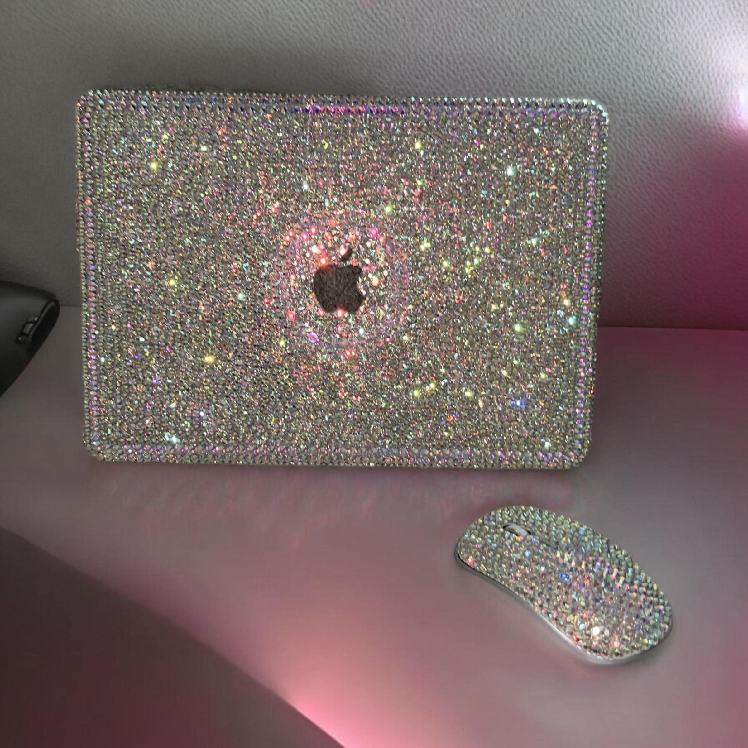 Pink Glitter Macbook Air Sequin Laptop Case Bling MacBook Case