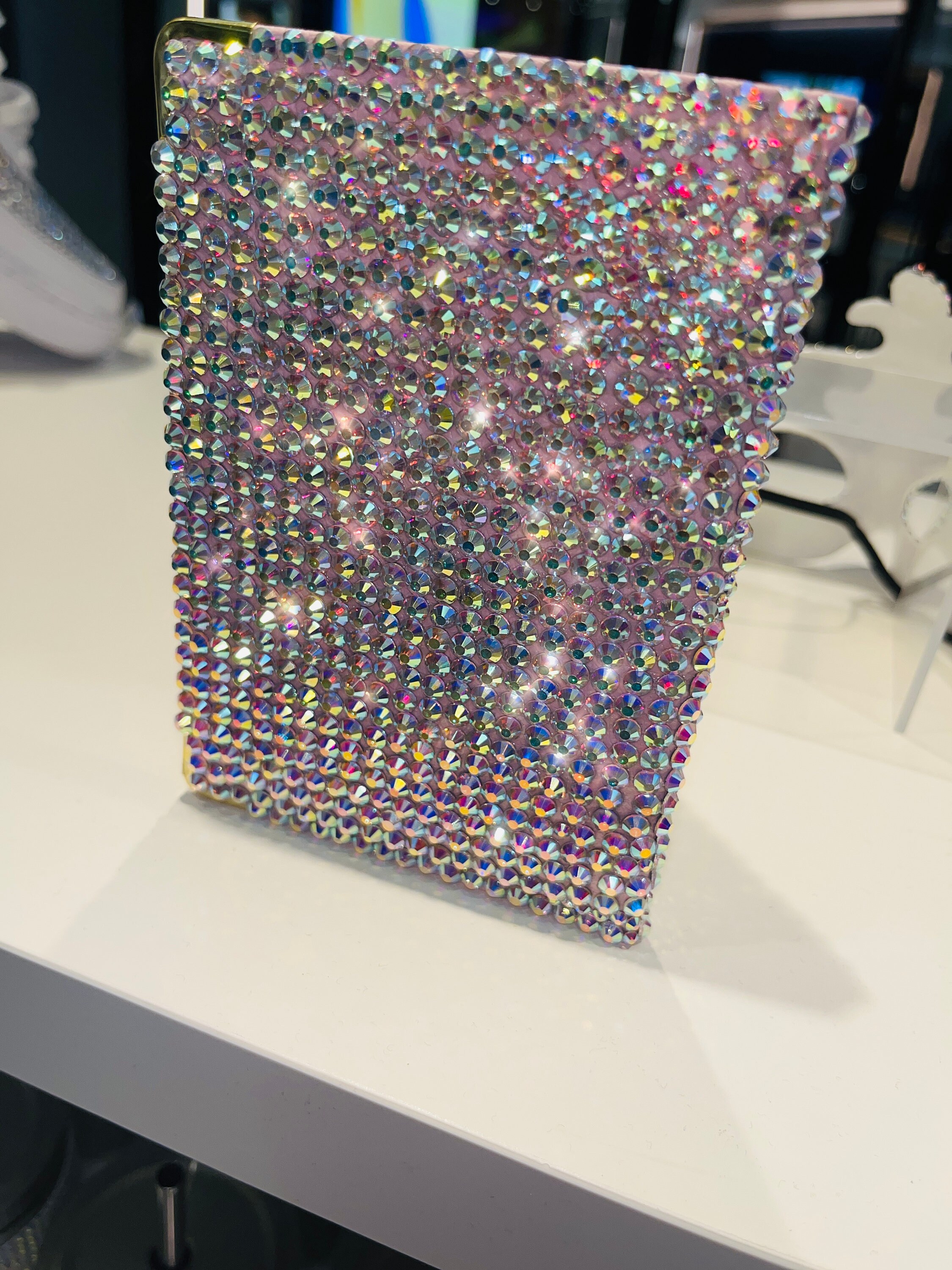 スワロフスキー　パスポードカバー！ スワロフスキー付き パスポートケース ネームタグ 2つセット