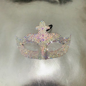 Bedazzled in Swarovski Masquerade Mask