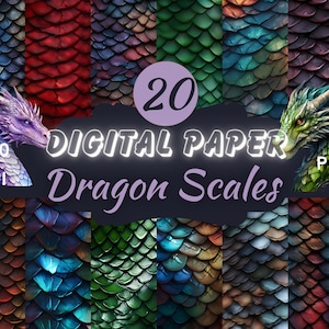 Dragon Scales seamless Digital Paper patterns COMMERCIAL USE instant download dragon journal paper dragon texture scrapbooking paper