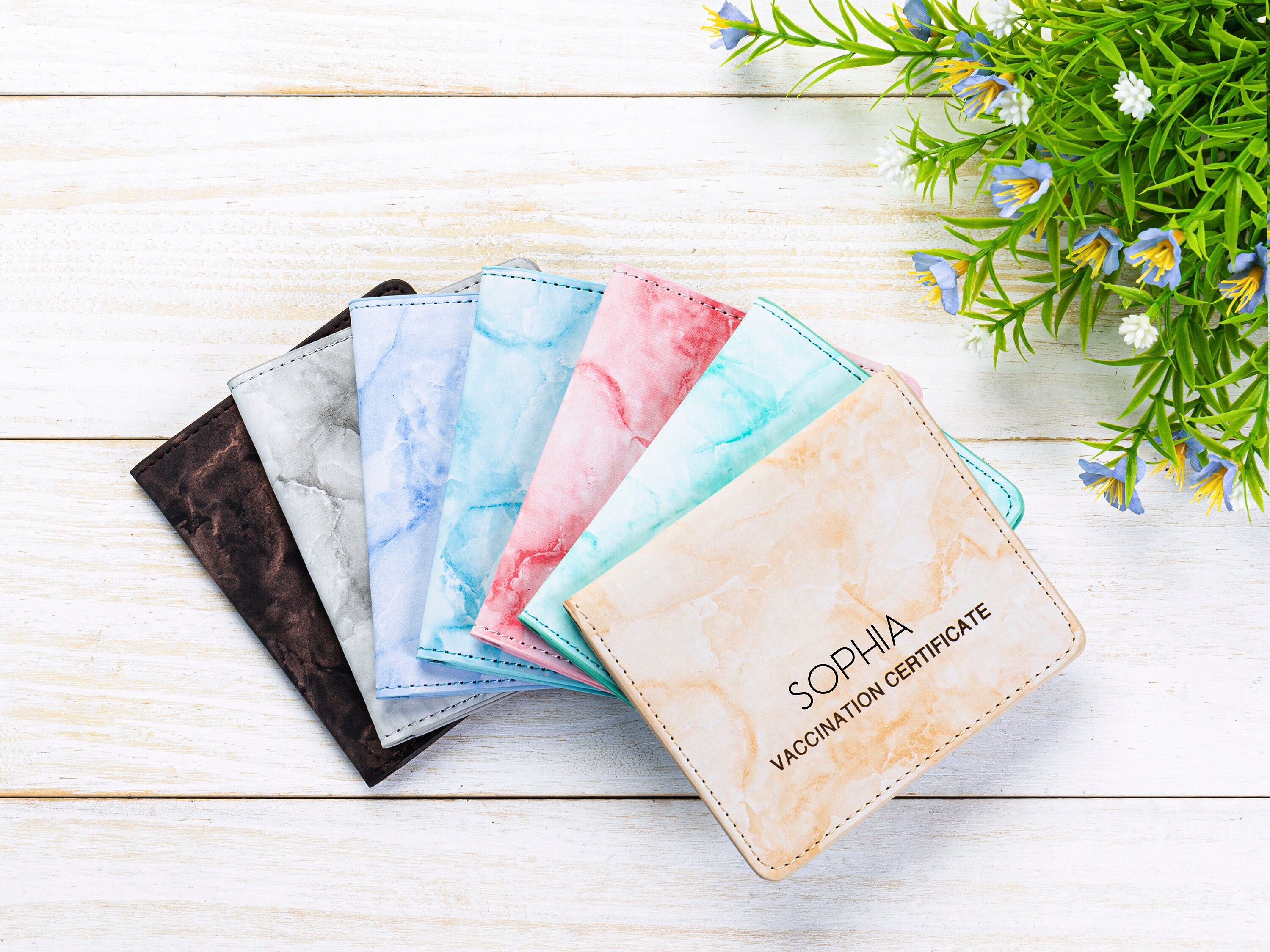 Vaccination Cardholder Personalized,Vaccination Card Protector,4X3 CD…